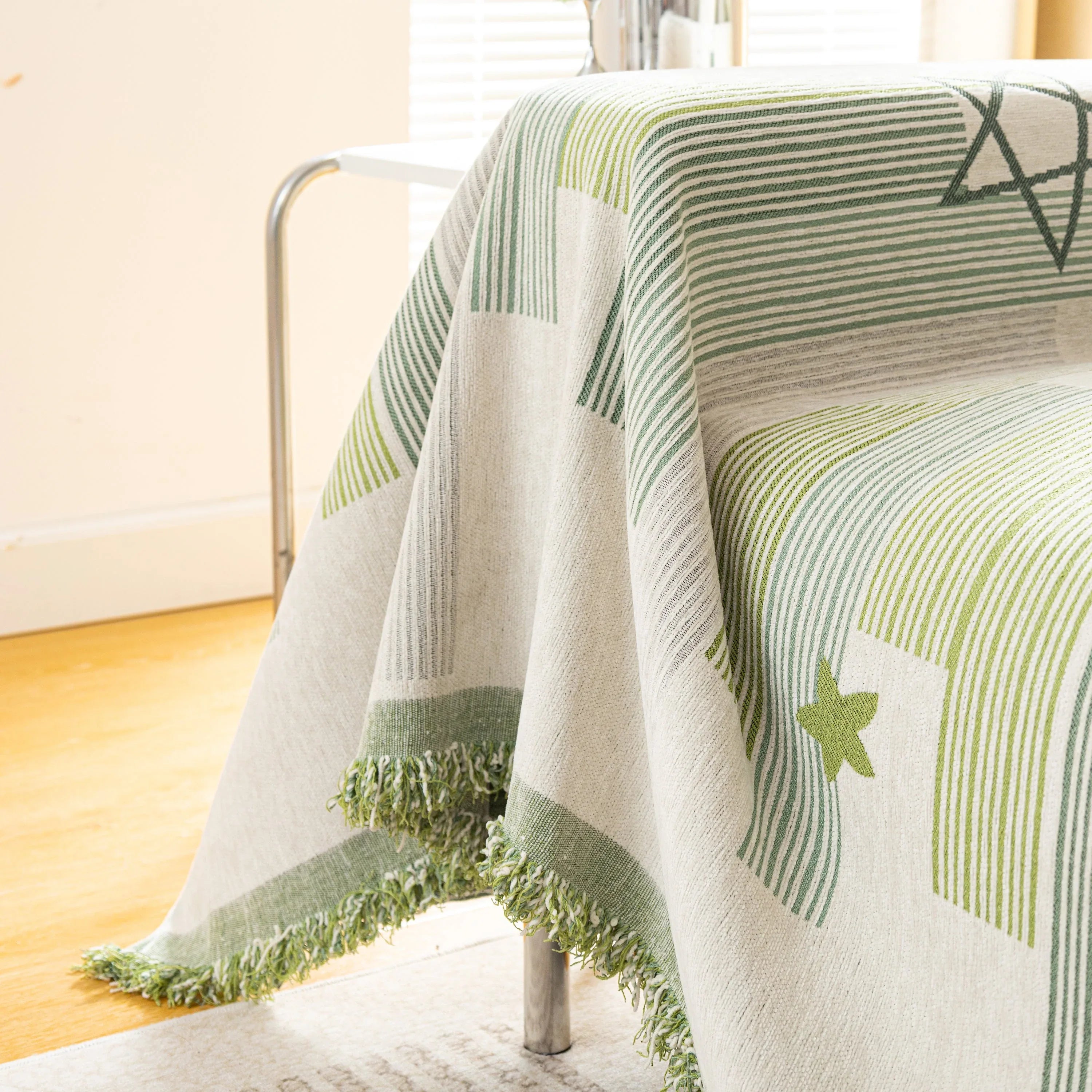 Chenille Lover Sofa Cover Blanket, Couch Protector Blanket for Couches, Large Throw Blanket for Couch - TaroTextile
