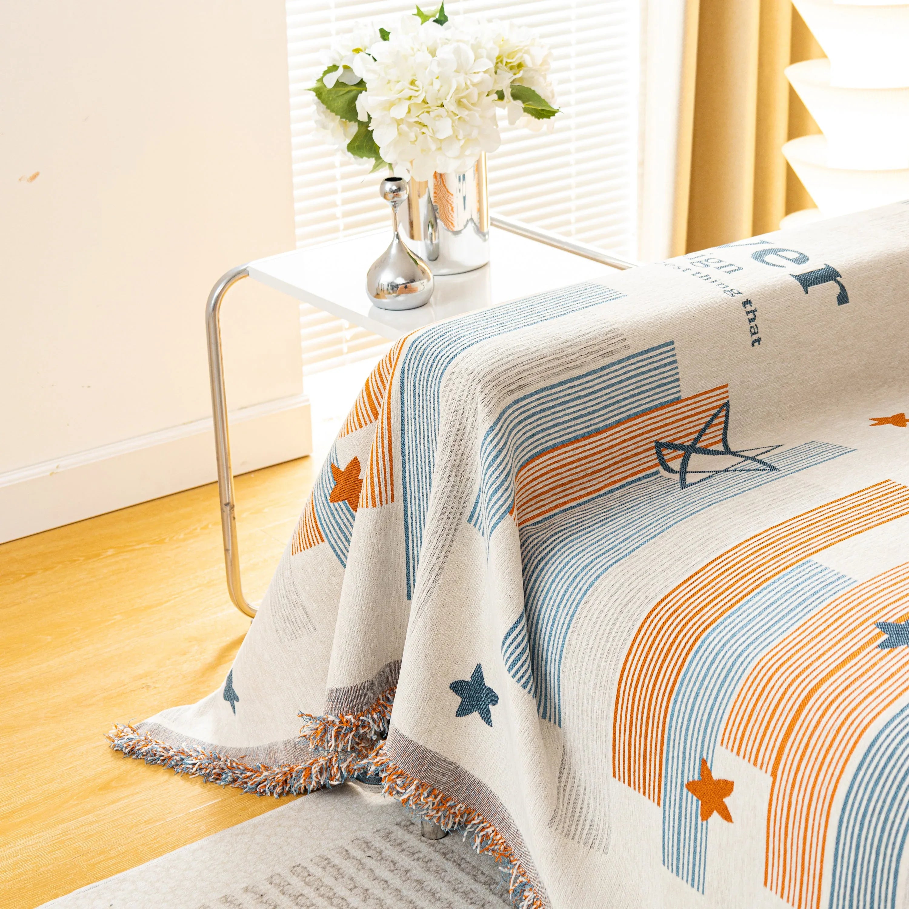 Chenille Lover Sofa Cover Blanket, Couch Protector Blanket for Couches, Large Throw Blanket for Couch - TaroTextile