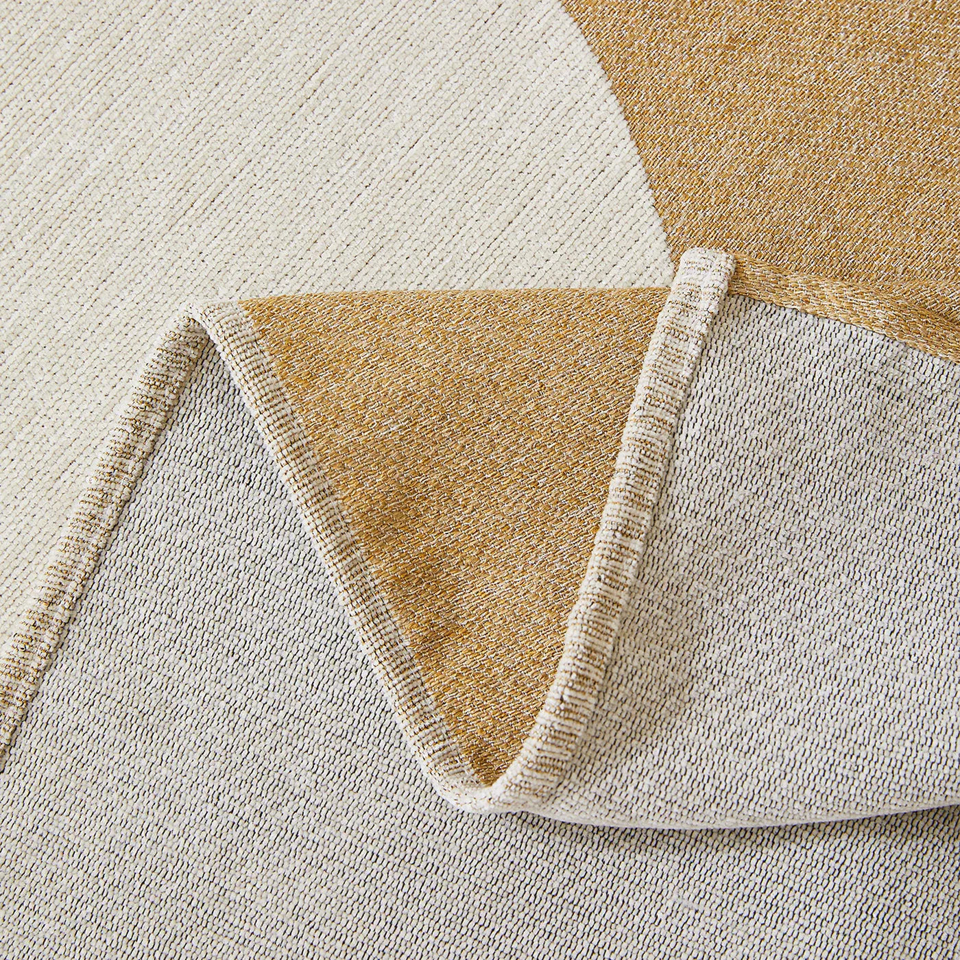 Chenille Minimalist Wavy Sofa Throw Cover, Cozy Blankets for Couch, Machine Washable Couch Protector - TaroTextile