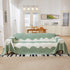 Chenille Minimalist Wavy Sofa Throw Cover, Cozy Blankets for Couch, Machine Washable Couch Protector - TaroTextile