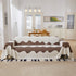 Chenille Minimalist Wavy Sofa Throw Cover, Cozy Blankets for Couch, Machine Washable Couch Protector - TaroTextile