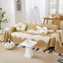 Chenille Minimalist Wavy Sofa Throw Cover, Cozy Blankets for Couch, Machine Washable Couch Protector - TaroTextile