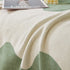 Chenille Minimalist Wavy Sofa Throw Cover, Cozy Blankets for Couch, Machine Washable Couch Protector - TaroTextile