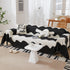 Chenille Minimalist Wavy Sofa Throw Cover, Cozy Blankets for Couch, Machine Washable Couch Protector - TaroTextile