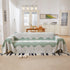 Chenille Minimalist Wavy Sofa Throw Cover, Cozy Blankets for Couch, Machine Washable Couch Protector - TaroTextile