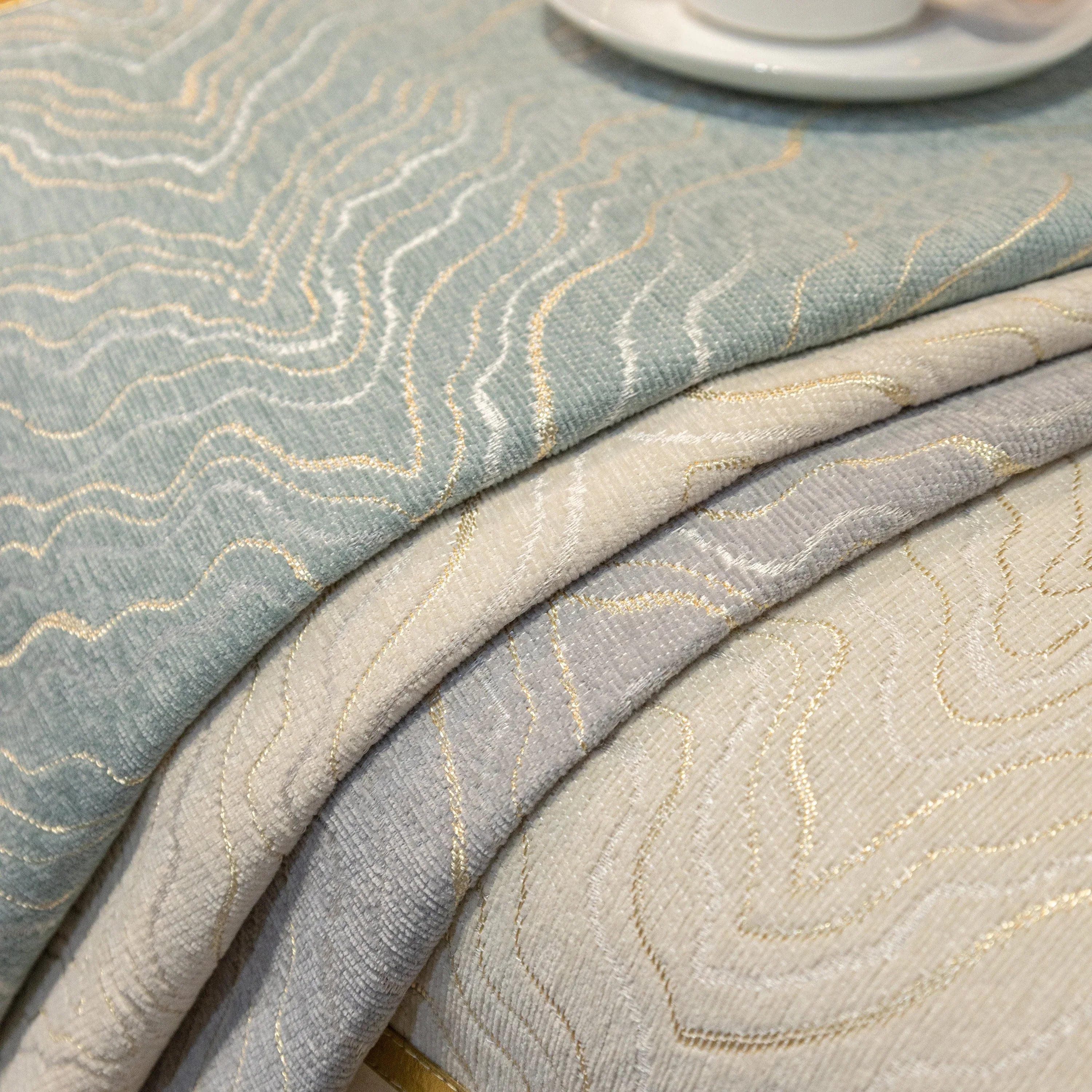 Chenille Non-Slip Metal Texture Sofa Towel, Minimalist Sofa Couch Cover Sectional Couch Covers for Pets - TaroTextile