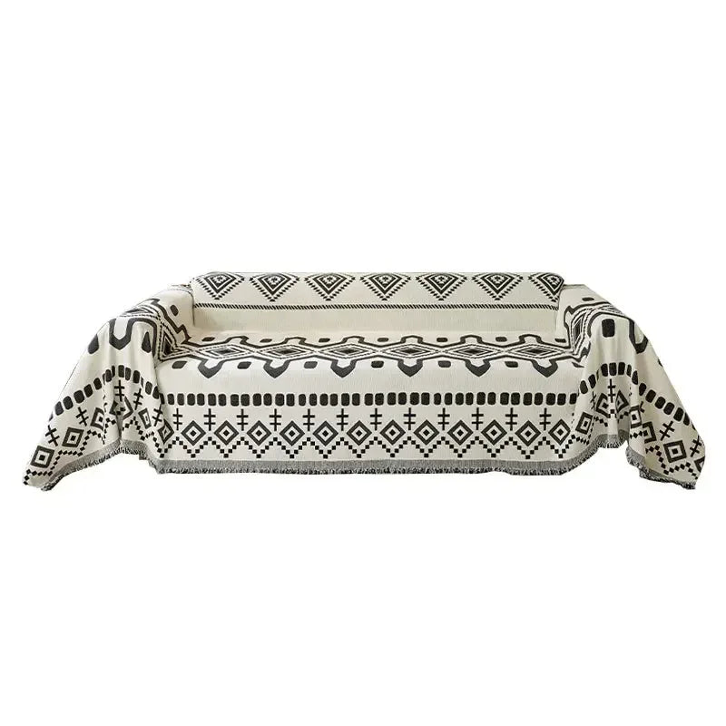 Chenille Sofa Blanket Sectional Sofa Cover Universal Anti-cat Scratch Sofa Slipcovers - TaroTextile