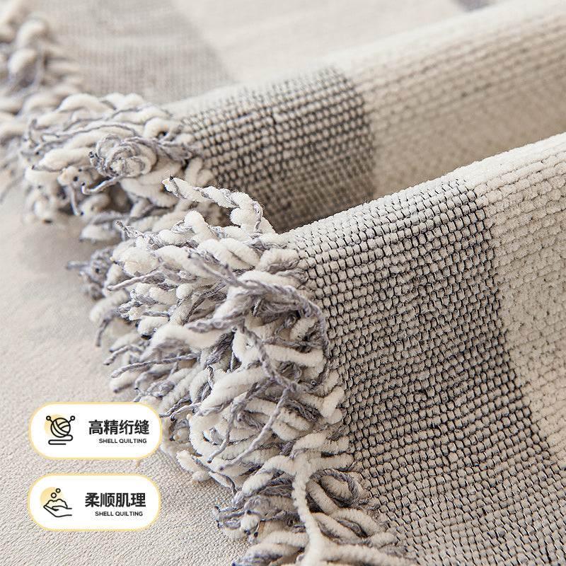 Chenille Sofa Cover Anti-scratch Sectional Couch Cover Universal Sofa Slipcover Blanket - TaroTextile