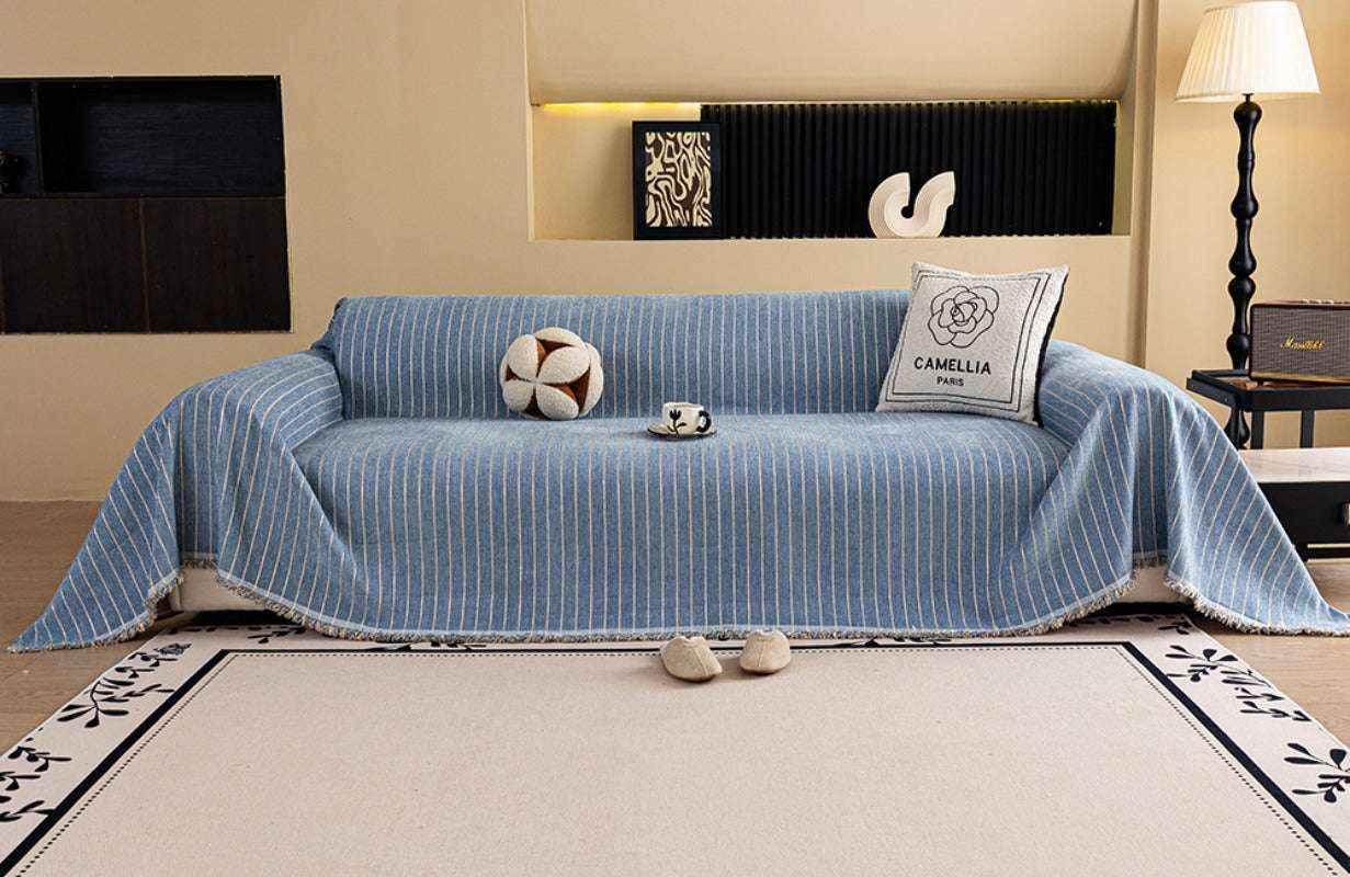 Chenille Sofa Cover Durable Sofa Protector Cat Scratch-proof Chair Couch Cover - TaroTextile