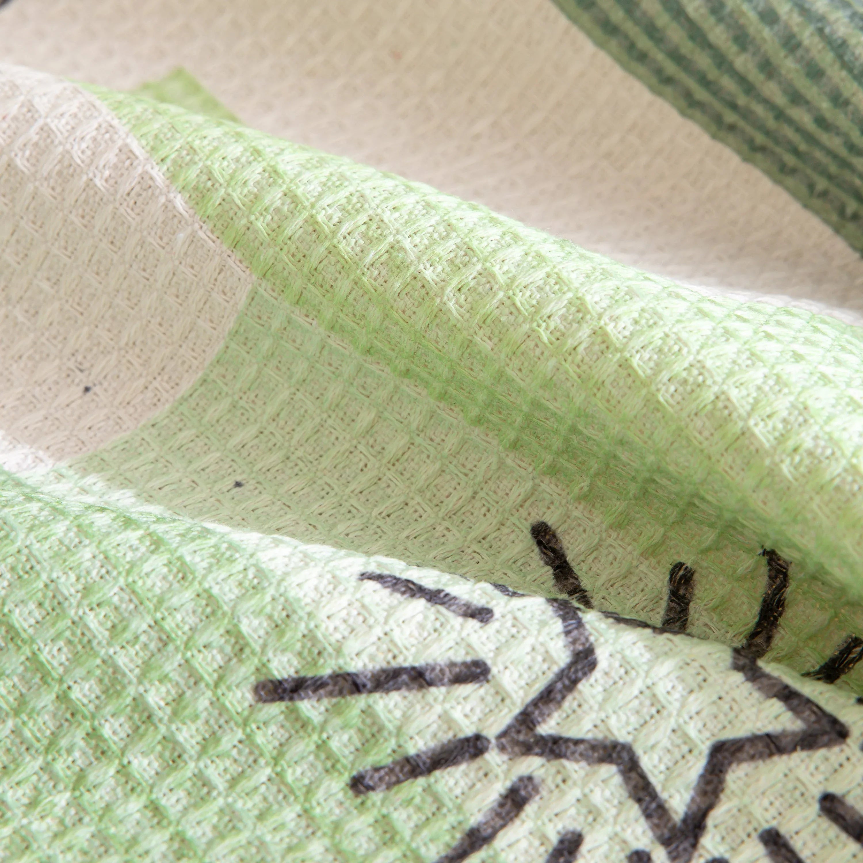 Chenille Sofa Cover Throw, Smile Couch Cover Blanket Throws for Couches, Soft Sofa Towel - TaroTextile