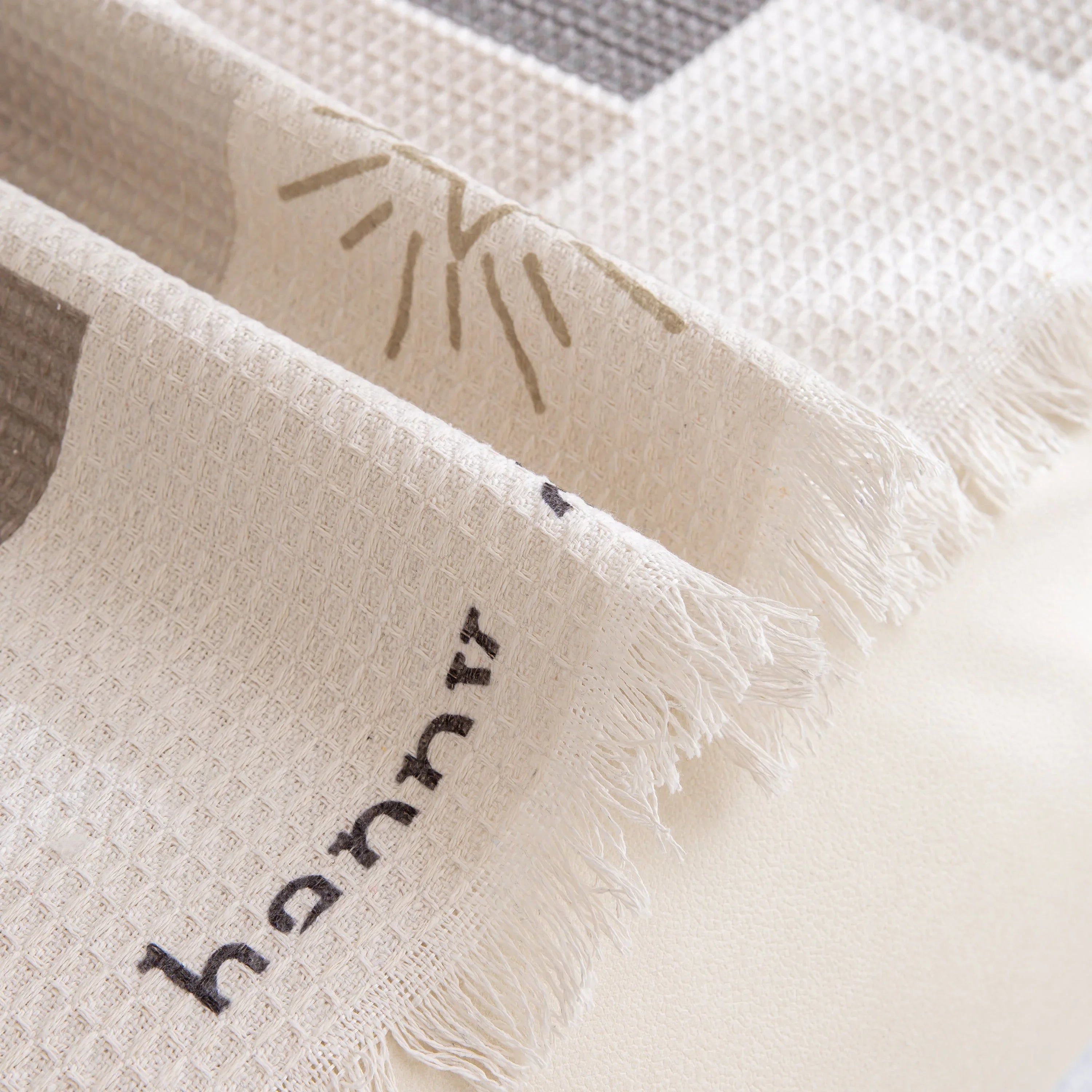 Chenille Sofa Cover Throw, Smile Couch Cover Blanket Throws for Couches, Soft Sofa Towel - TaroTextile