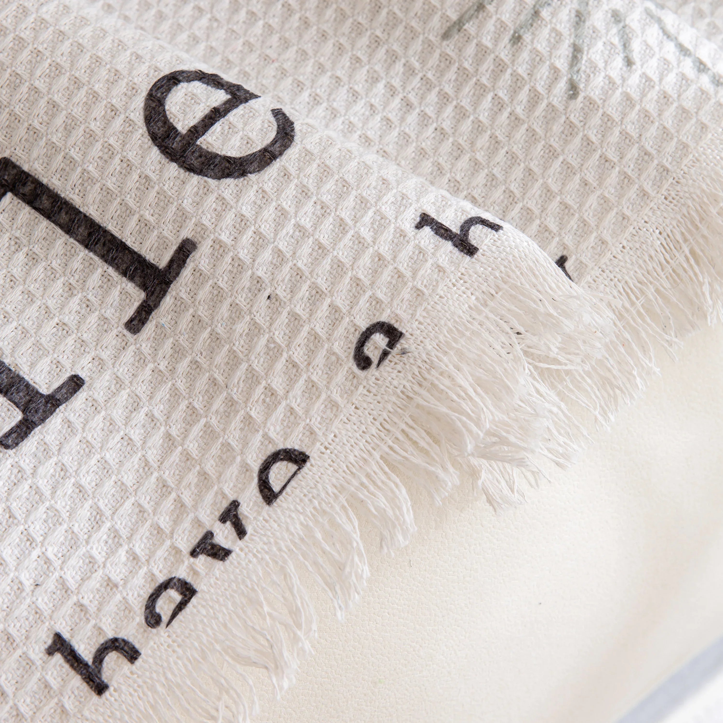 Chenille Sofa Cover Throw, Smile Couch Cover Blanket Throws for Couches, Soft Sofa Towel - TaroTextile