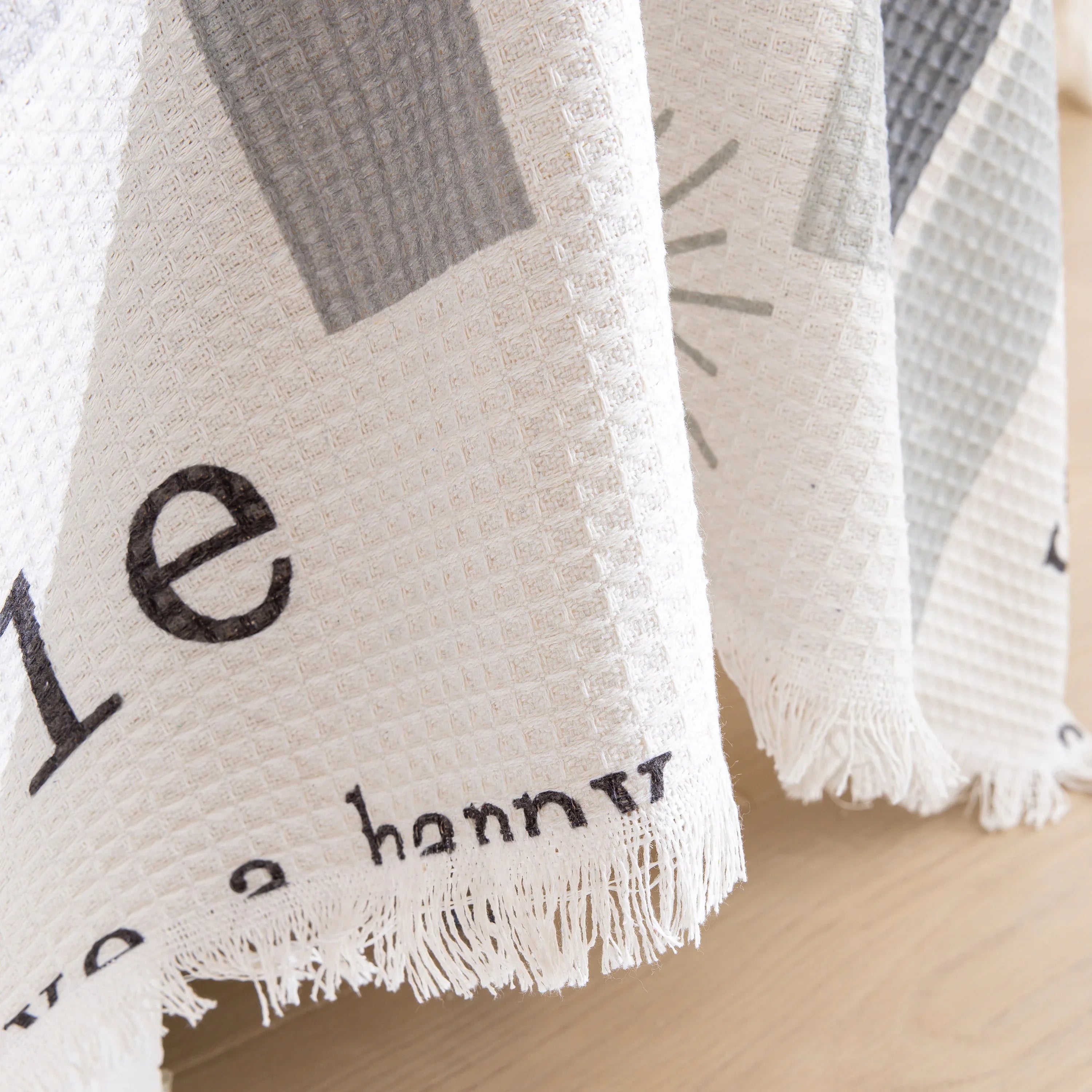 Chenille Sofa Cover Throw, Smile Couch Cover Blanket Throws for Couches, Soft Sofa Towel - TaroTextile