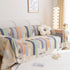Chenille Sofa Cover Throw, Smile Couch Cover Blanket Throws for Couches, Soft Sofa Towel - TaroTextile