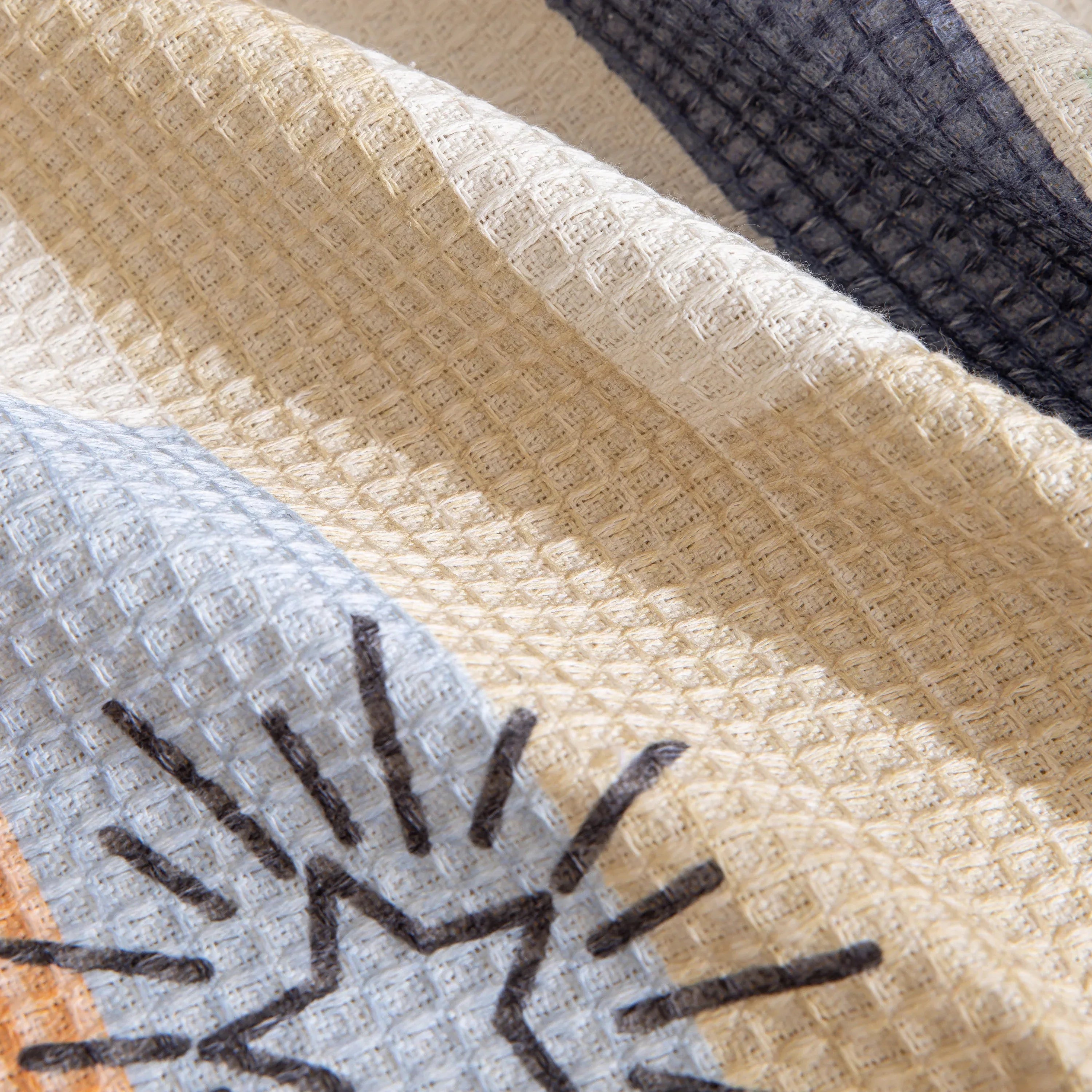 Chenille Sofa Cover Throw, Smile Couch Cover Blanket Throws for Couches, Soft Sofa Towel - TaroTextile