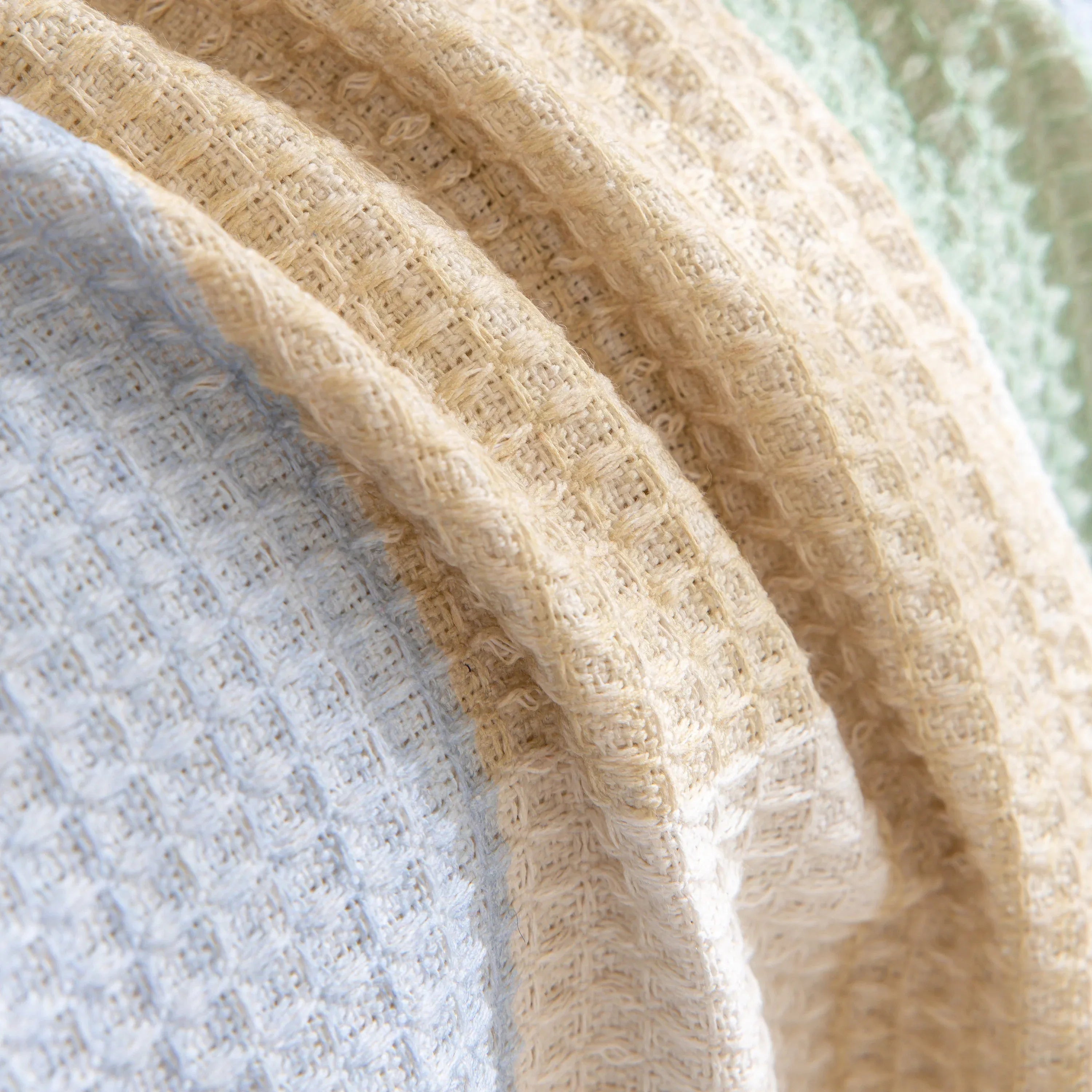 Chenille Sofa Cover Throw, Smile Couch Cover Blanket Throws for Couches, Soft Sofa Towel - TaroTextile