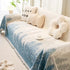 Chenille Sofa Cover Towel Universal Chair Cover Anti-cat Scratch Cushion Couch Cover - TaroTextile