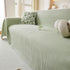 Cooling Comfy Throw Sofa Cover, Textured & Breathable, Multi-Use Decorative Couch Covers for Summer - TaroTextile
