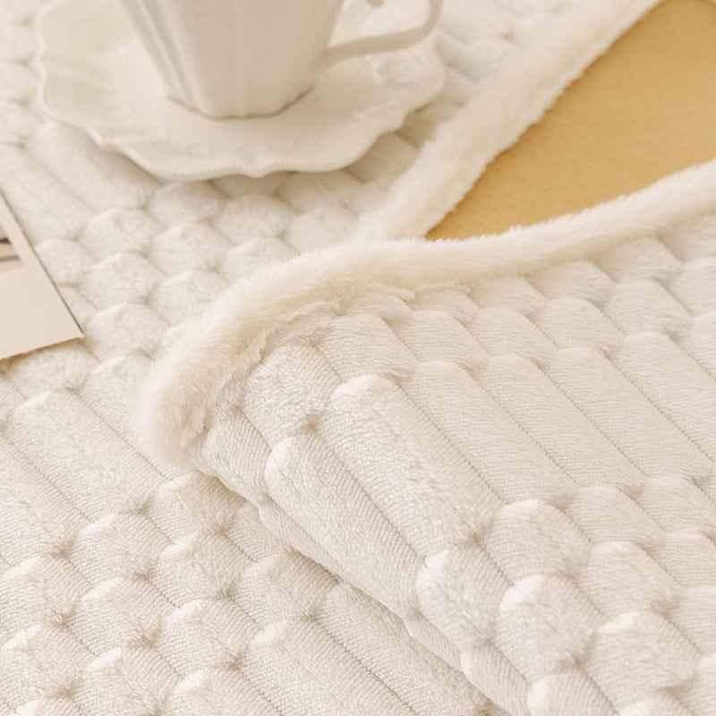 Cozy Plush Sofa Chair Mat Cover Thickened Non-slip Seat Cushion Cover - TaroTextile