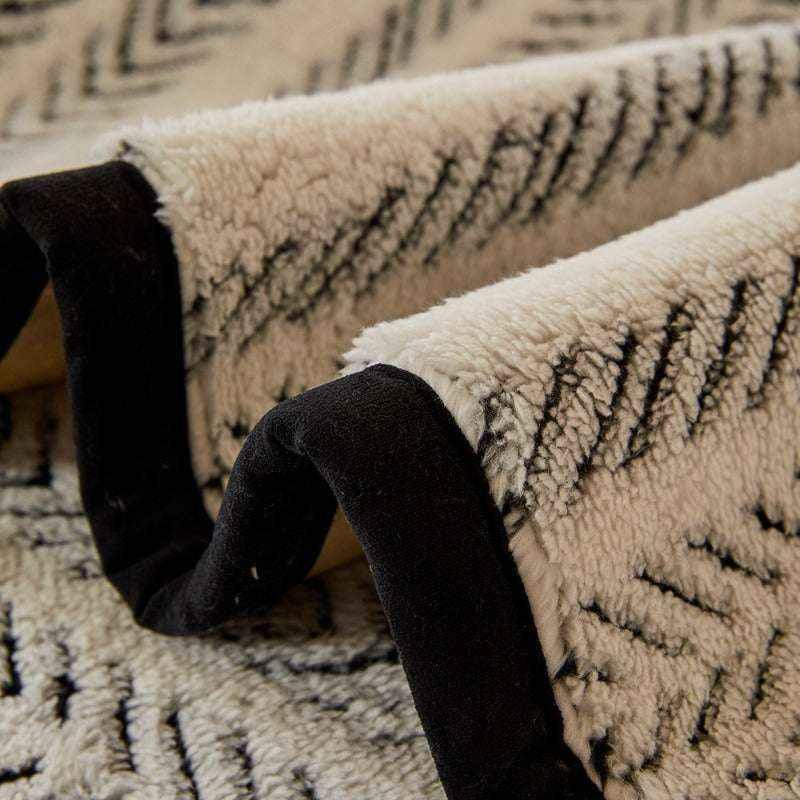 Cozy Plush Sofa Chair Mat Durable Couch Cushion Cover - TaroTextile