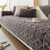Cozy Plush Sofa Cushion Cover Velvet Seat Chair Cover Durable Slipcover - TaroTextile