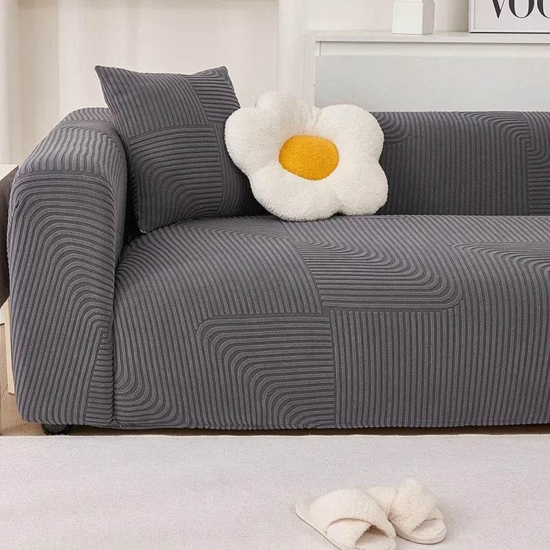 Cozy Stretchy Slipcover Elastic Flexible Seat Couch Chair Cover - TaroTextile