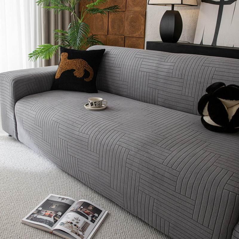 Cozy Stretchy Slipcover Elastic Flexible Seat Couch Chair Cover - TaroTextile