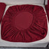 Elastic L-Shaped Sofa Slipcover for Living Room, Velvet Plush Couch Covers for Chaise Longue Seats