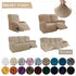Elastic Recliner Sofa Cover in Velvet Fabric - Fits 1/2/3/4 Seats - Ideal for Lazy Boy Recliner Chairs