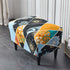 Stretch Spandex Nordic Floral Removable Wing Chair Cover, Relaxing Seat Covers Slipcovers for Armchairs