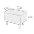 Velvet Wing Chair Cover Stretch Spandex Wingback Chair Cover Elastic Armchair Cover Sofa Covers with Seat Cushion Cover