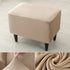 Velvet Wing Chair Cover Stretch Spandex Wingback Chair Cover Elastic Armchair Cover Sofa Covers with Seat Cushion Cover