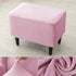 Velvet Wing Chair Cover Stretch Spandex Wingback Chair Cover Elastic Armchair Cover Sofa Covers with Seat Cushion Cover