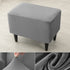 Velvet Wing Chair Cover Stretch Spandex Wingback Chair Cover Elastic Armchair Cover Sofa Covers with Seat Cushion Cover