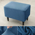 Velvet Wing Chair Cover Stretch Spandex Wingback Chair Cover Elastic Armchair Cover Sofa Covers with Seat Cushion Cover
