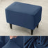 Velvet Wing Chair Cover Stretch Spandex Wingback Chair Cover Elastic Armchair Cover Sofa Covers with Seat Cushion Cover
