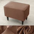 Velvet Wing Chair Cover Stretch Spandex Wingback Chair Cover Elastic Armchair Cover Sofa Covers with Seat Cushion Cover