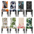 Geometry Chair Cover Elastic Chair Covers Spandex Stretch Anti-dirty Removable Dining Office Chair Case