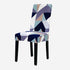 Geometry Chair Cover Elastic Chair Covers Spandex Stretch Anti-dirty Removable Dining Office Chair Case