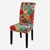 Geometry Chair Cover Elastic Chair Covers Spandex Stretch Anti-dirty Removable Dining Office Chair Case