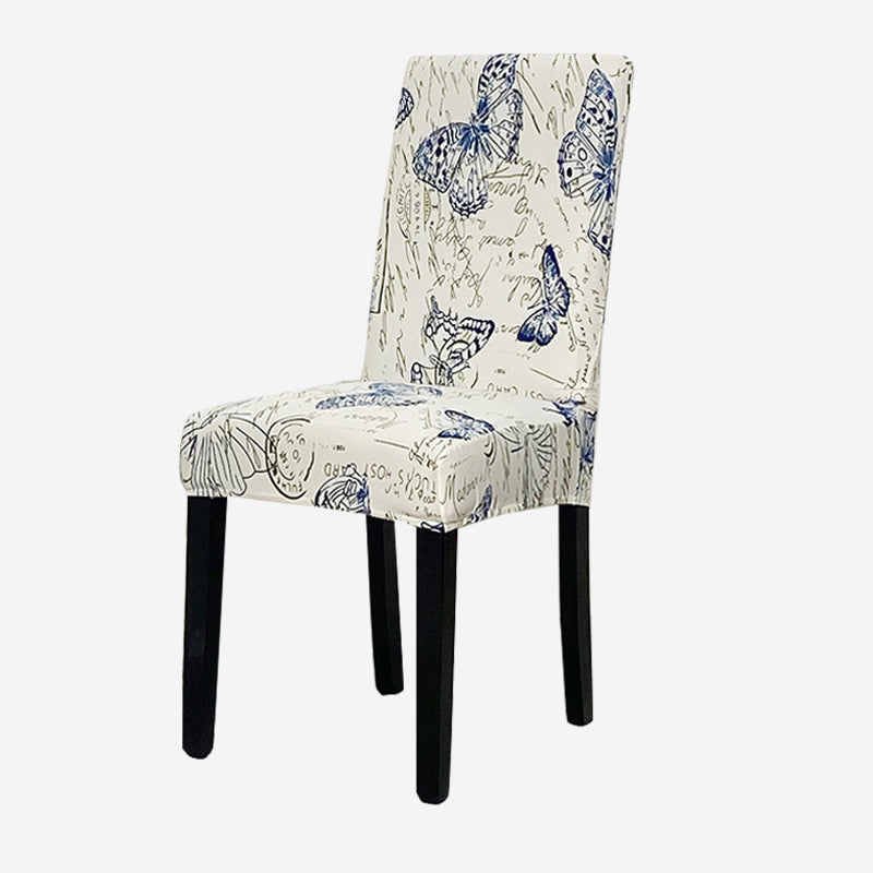Geometry Chair Cover Elastic Chair Covers Spandex Stretch Anti-dirty Removable Dining Office Chair Case