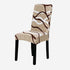 Geometry Chair Cover Elastic Chair Covers Spandex Stretch Anti-dirty Removable Dining Office Chair Case