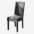 Geometry Chair Cover Elastic Chair Covers Spandex Stretch Anti-dirty Removable Dining Office Chair Case