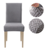 High Stretch Dining Chair Cover, 1/2/4/6pcs Jacquard Spandex Slipcover