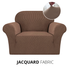 Armchair Cover 4-Styles Elastic Sofa Cover Couch Covers for Living Room Stretchable Slipcover for Chairs - 1 Seater Chair Slip Cover