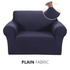 Armchair Cover 4-Styles Elastic Sofa Cover Couch Covers for Living Room Stretchable Slipcover for Chairs - 1 Seater Chair Slip Cover