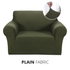 Armchair Cover 4-Styles Elastic Sofa Cover Couch Covers for Living Room Stretchable Slipcover for Chairs - 1 Seater Chair Slip Cover