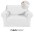 Armchair Cover 4-Styles Elastic Sofa Cover Couch Covers for Living Room Stretchable Slipcover for Chairs - 1 Seater Chair Slip Cover