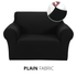 Armchair Cover 4-Styles Elastic Sofa Cover Couch Covers for Living Room Stretchable Slipcover for Chairs - 1 Seater Chair Slip Cover