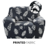 Armchair Cover 4-Styles Elastic Sofa Cover Couch Covers for Living Room Stretchable Slipcover for Chairs - 1 Seater Chair Slip Cover